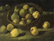 Still life with Basket of Apples (nn04), Vincent Van Gogh